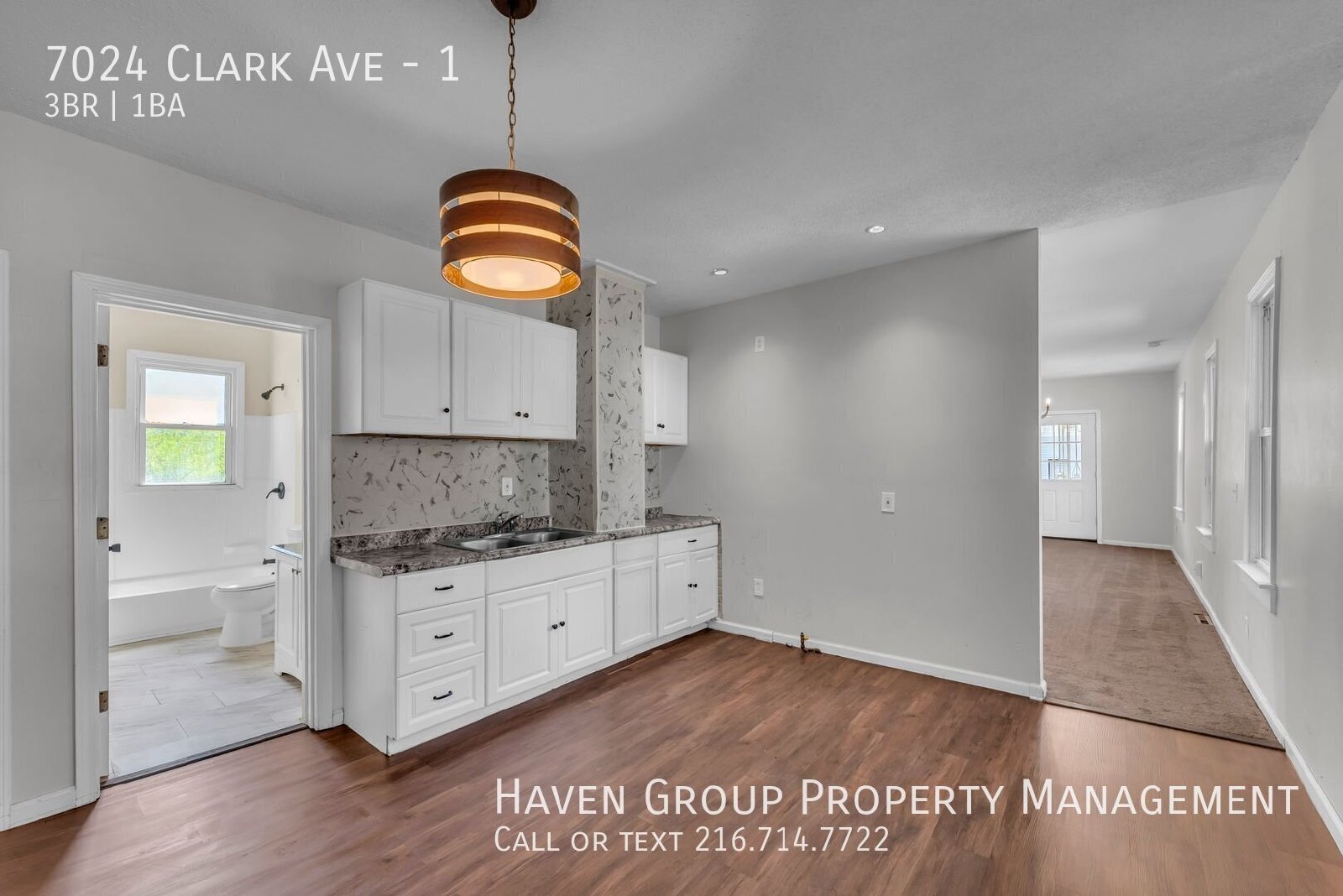 7024 Clark Ave | Unit 1, Cleveland, OH 44102 - Spacious 3-bed 1-bath multi-family home! property image
