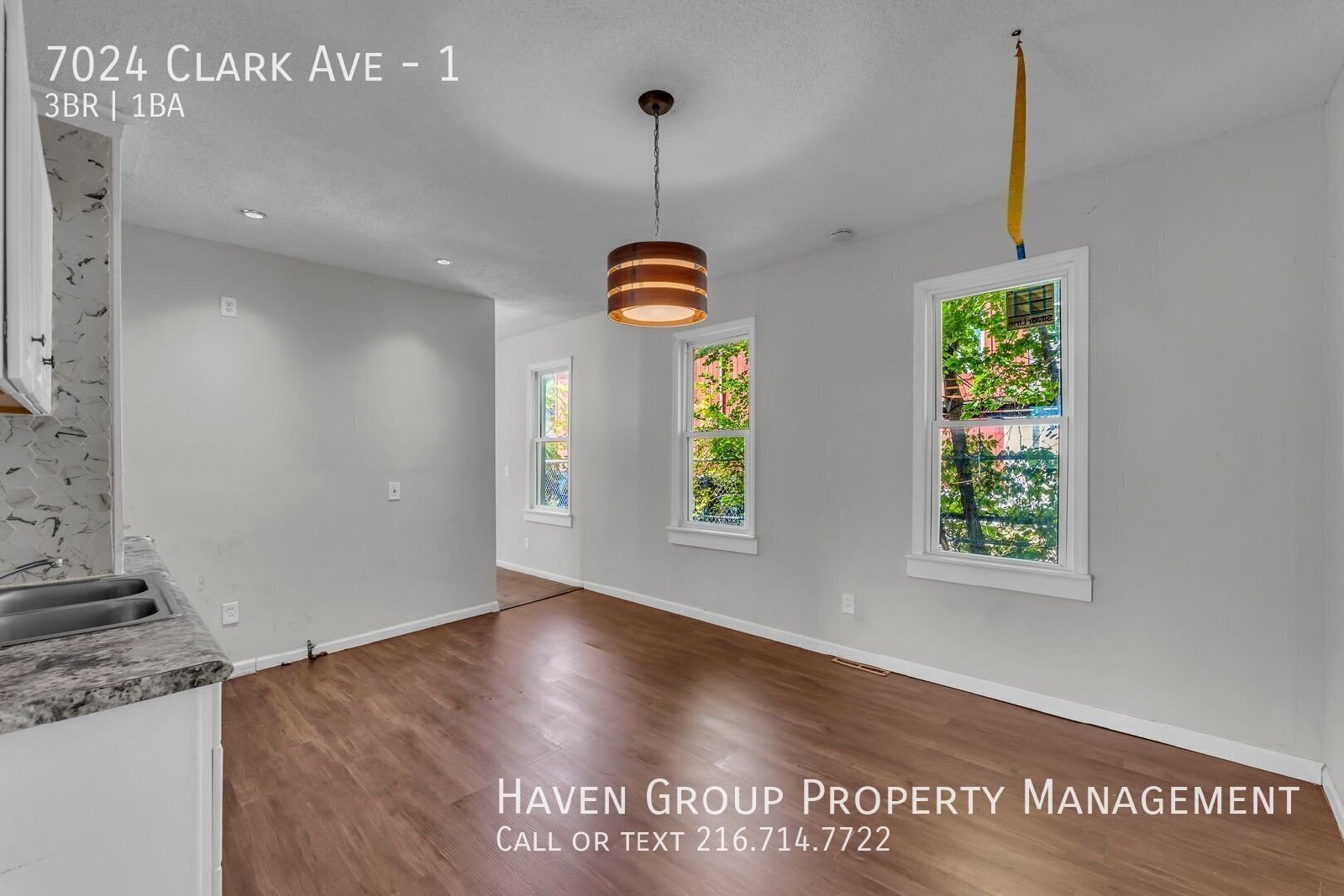 7024 Clark Ave | Unit 1, Cleveland, OH 44102 - Spacious 3-bed 1-bath multi-family home! property image