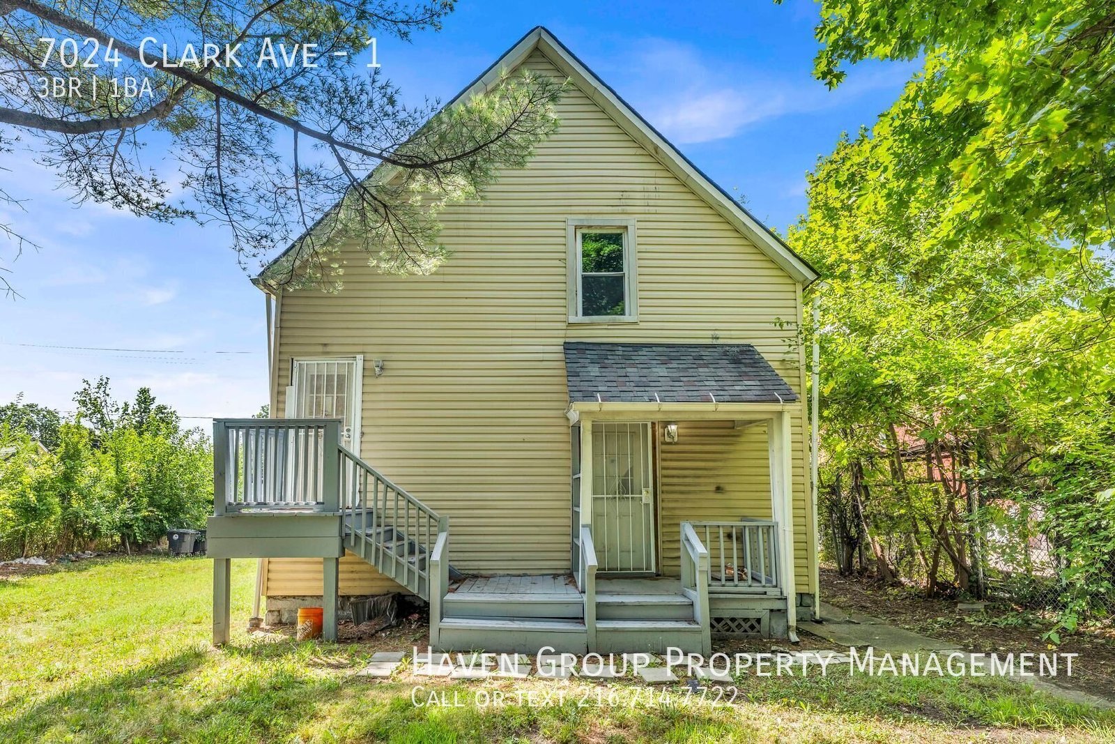7024 Clark Ave | Unit 1, Cleveland, OH 44102 - Spacious 3-bed 1-bath multi-family home! property image