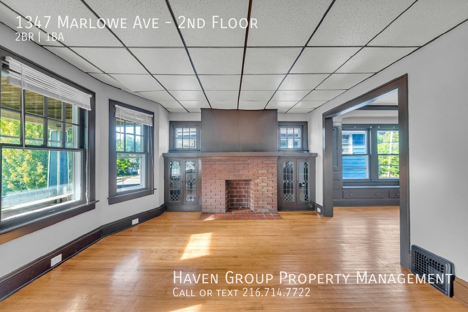 1347 Marlowe Ave | 2nd Floor, Lakewood, OH 44107 - Spacious 2-bed 1-bath multi-family home! property image