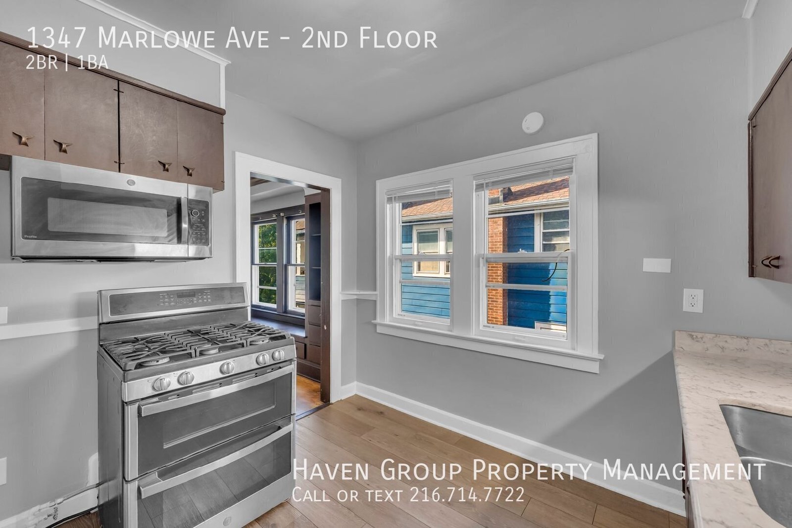 1347 Marlowe Ave | 2nd Floor, Lakewood, OH 44107 - Spacious 2-bed 1-bath multi-family home! property image