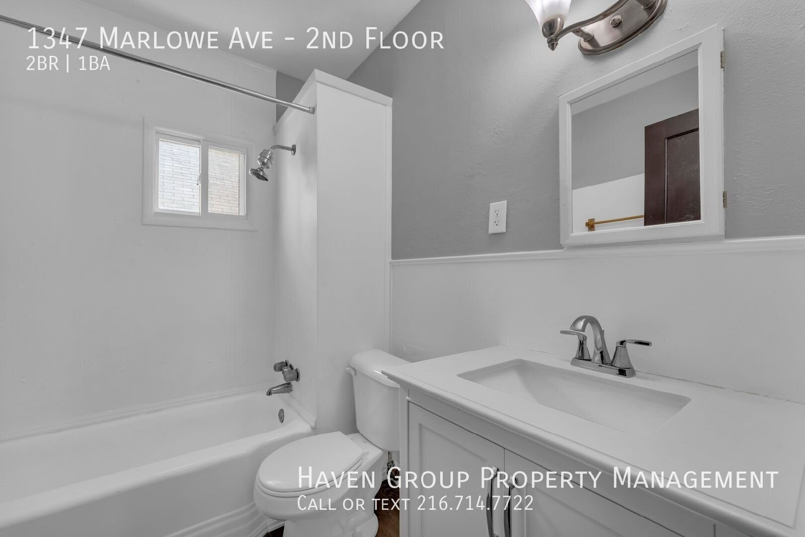 1347 Marlowe Ave | 2nd Floor, Lakewood, OH 44107 - Spacious 2-bed 1-bath multi-family home! property image
