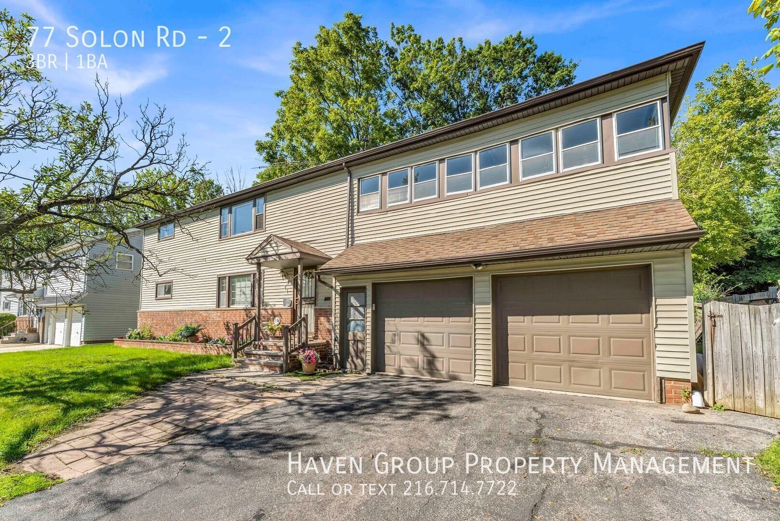 77 Solon Rd | UP, Bedford, OH 44146 - Spacious 3-bed 1-bath multi-family home! property image