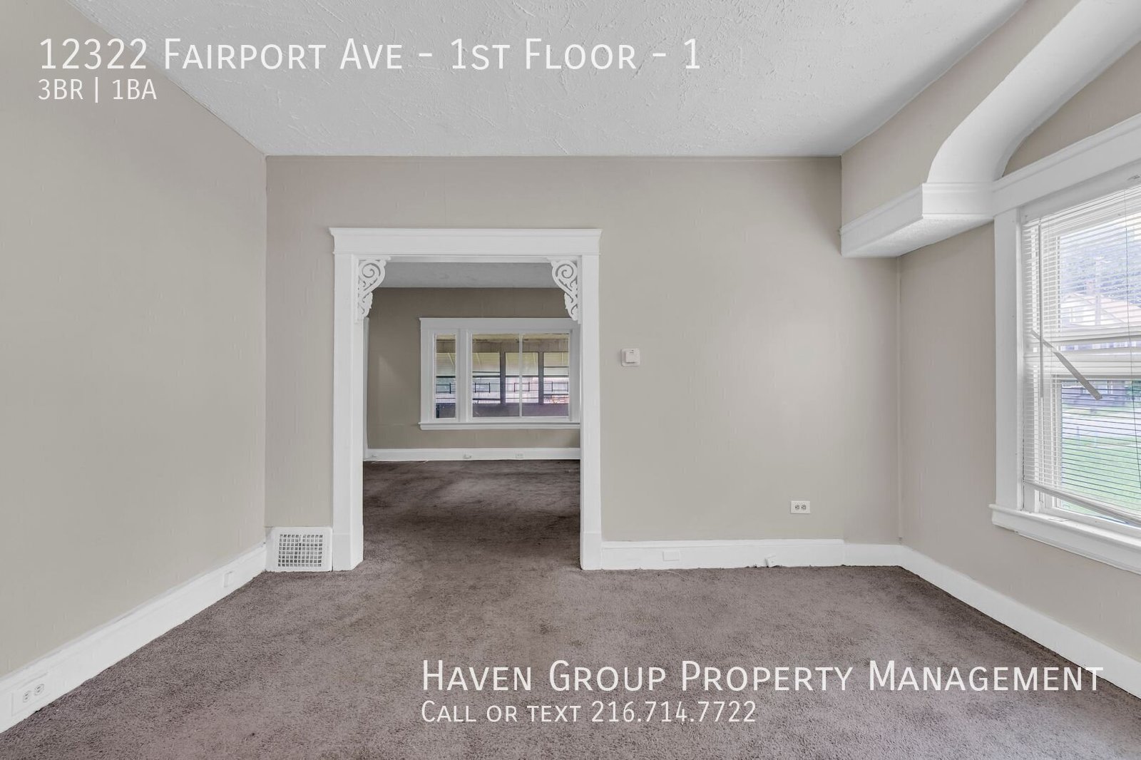 12322 Fairport Ave | Unit 1, Cleveland, OH 44108 - Spacious 3-bed 1-bath multi-family home! property image
