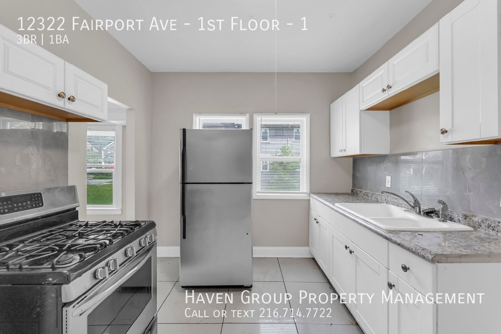 12322 Fairport Ave | Unit 1, Cleveland, OH 44108 - Spacious 3-bed 1-bath multi-family home! property image
