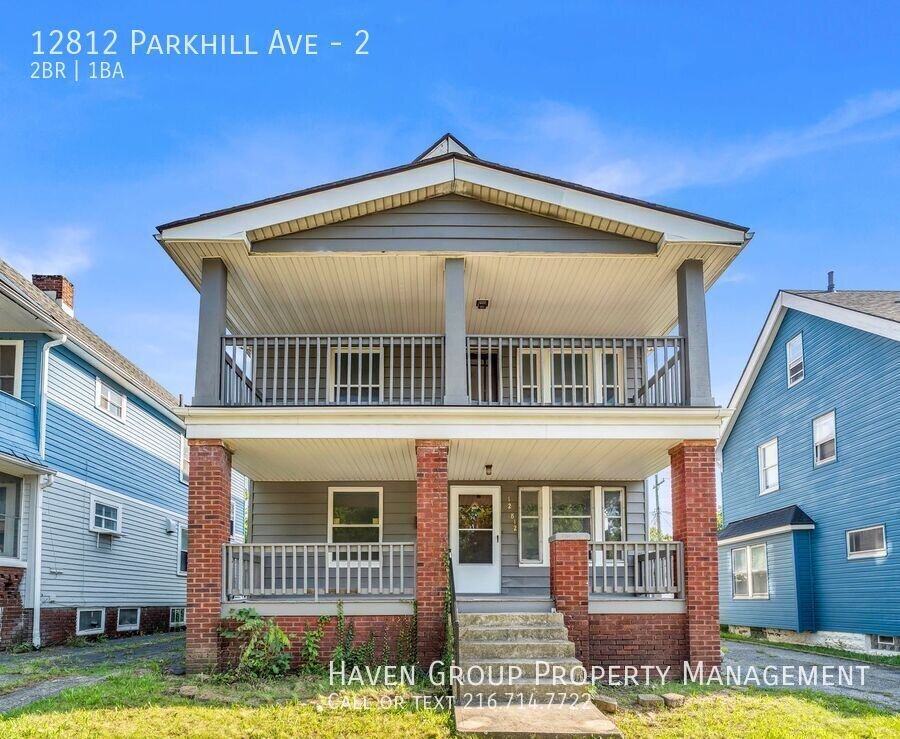 12812 Parkhill Ave | UP, Cleveland, OH 44120 - Spacious 2-bed 1-bath multi-family home! property image