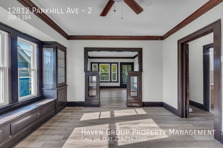 12812 Parkhill Ave | UP, Cleveland, OH 44120 - Spacious 2-bed 1-bath multi-family home! property image
