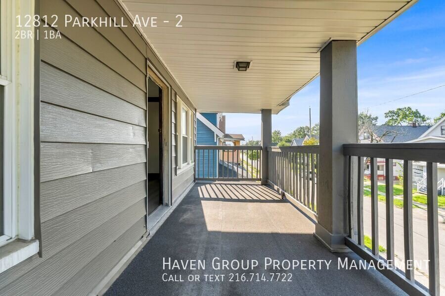 12812 Parkhill Ave | UP, Cleveland, OH 44120 - Spacious 2-bed 1-bath multi-family home! property image