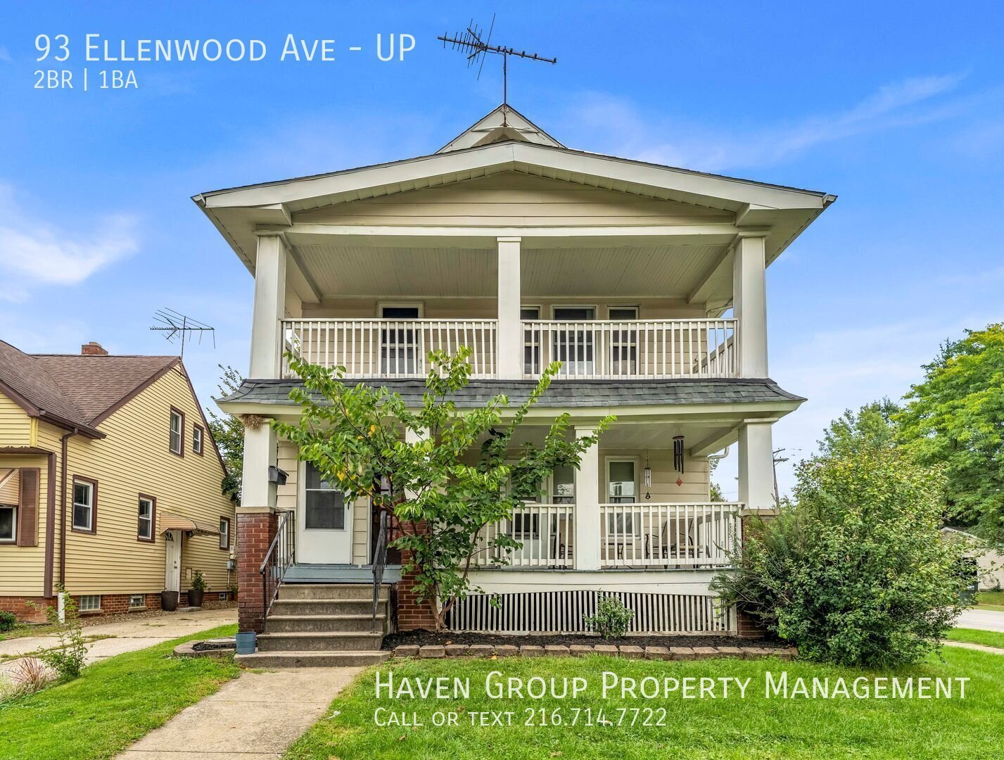 93 Ellenwood Ave | UP, Bedford, OH 44146 - Spacious 2-bed 1-bath multi-family home! property image