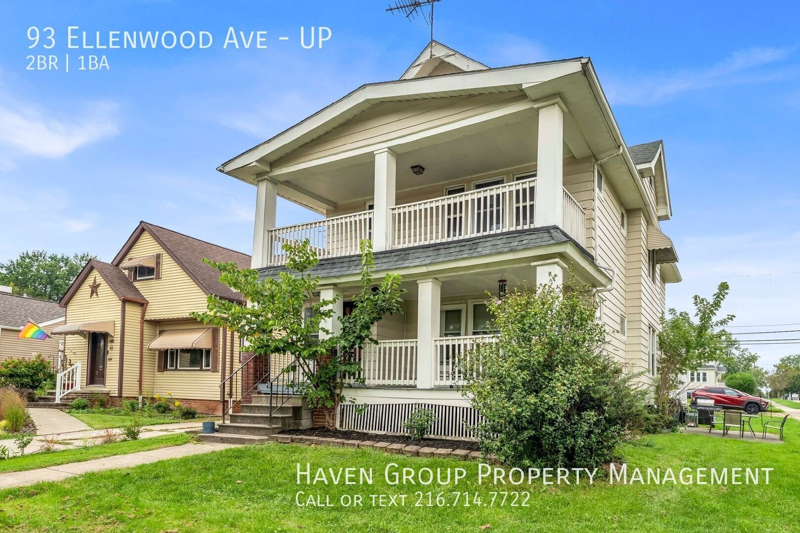 93 Ellenwood Ave | UP, Bedford, OH 44146 - Spacious 2-bed 1-bath multi-family home! property image