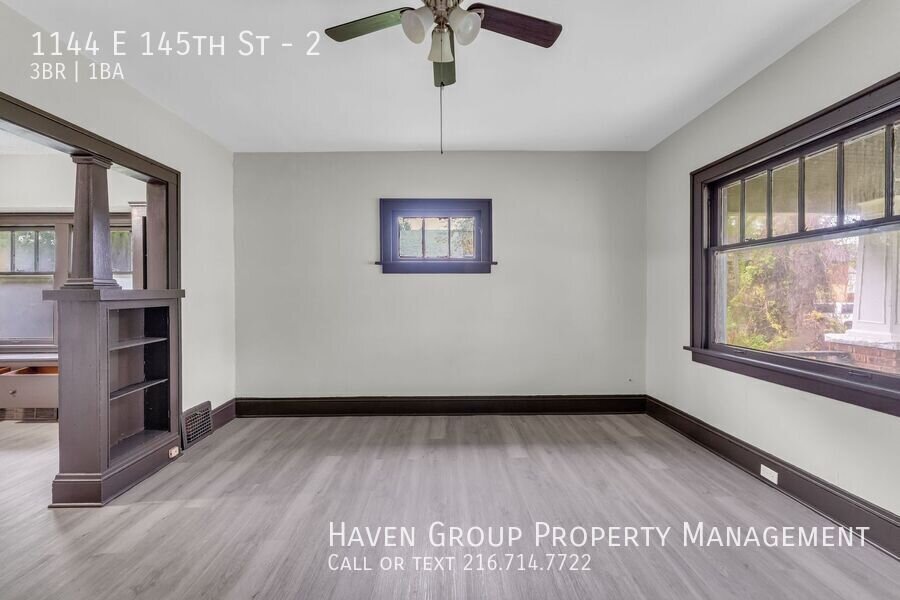 1144 E 145th St Cleveland, Ohio, 44110 - Spacious 3-bed 1-bath multi-family home! property image