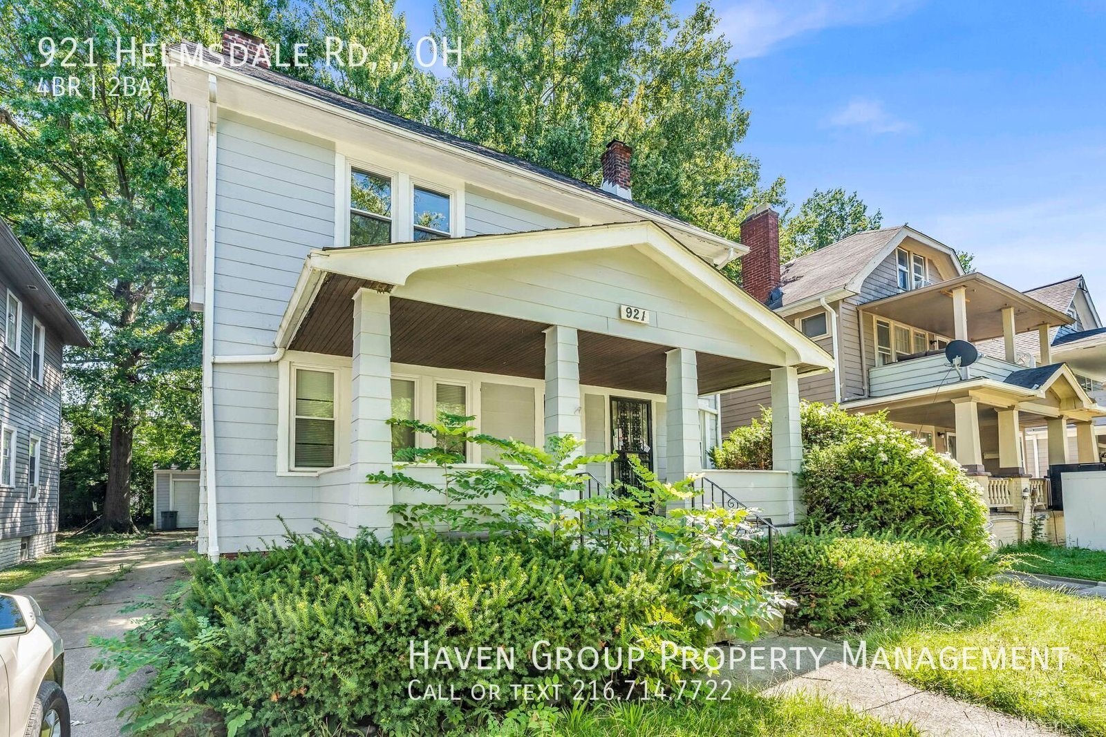 921 Helmsdale Rd, Cleveland Heights, OH 44112- Spacious 4-bed 2-bath single-family home!  property image