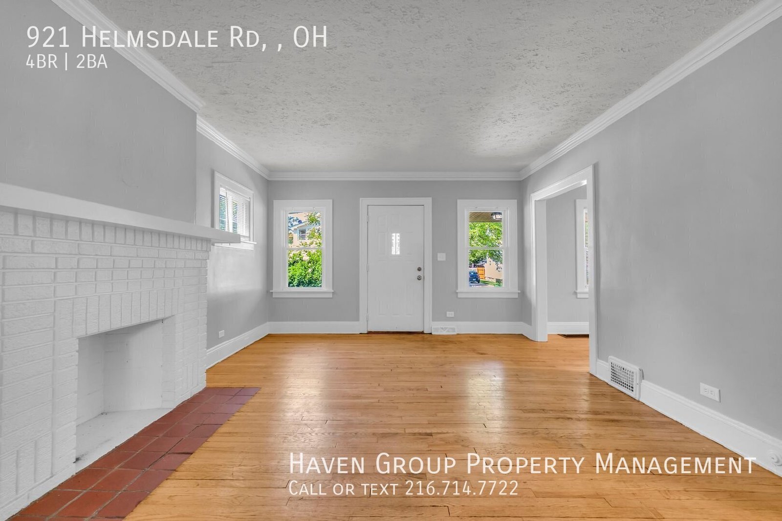921 Helmsdale Rd, Cleveland Heights, OH 44112- Spacious 4-bed 2-bath single-family home!  property image