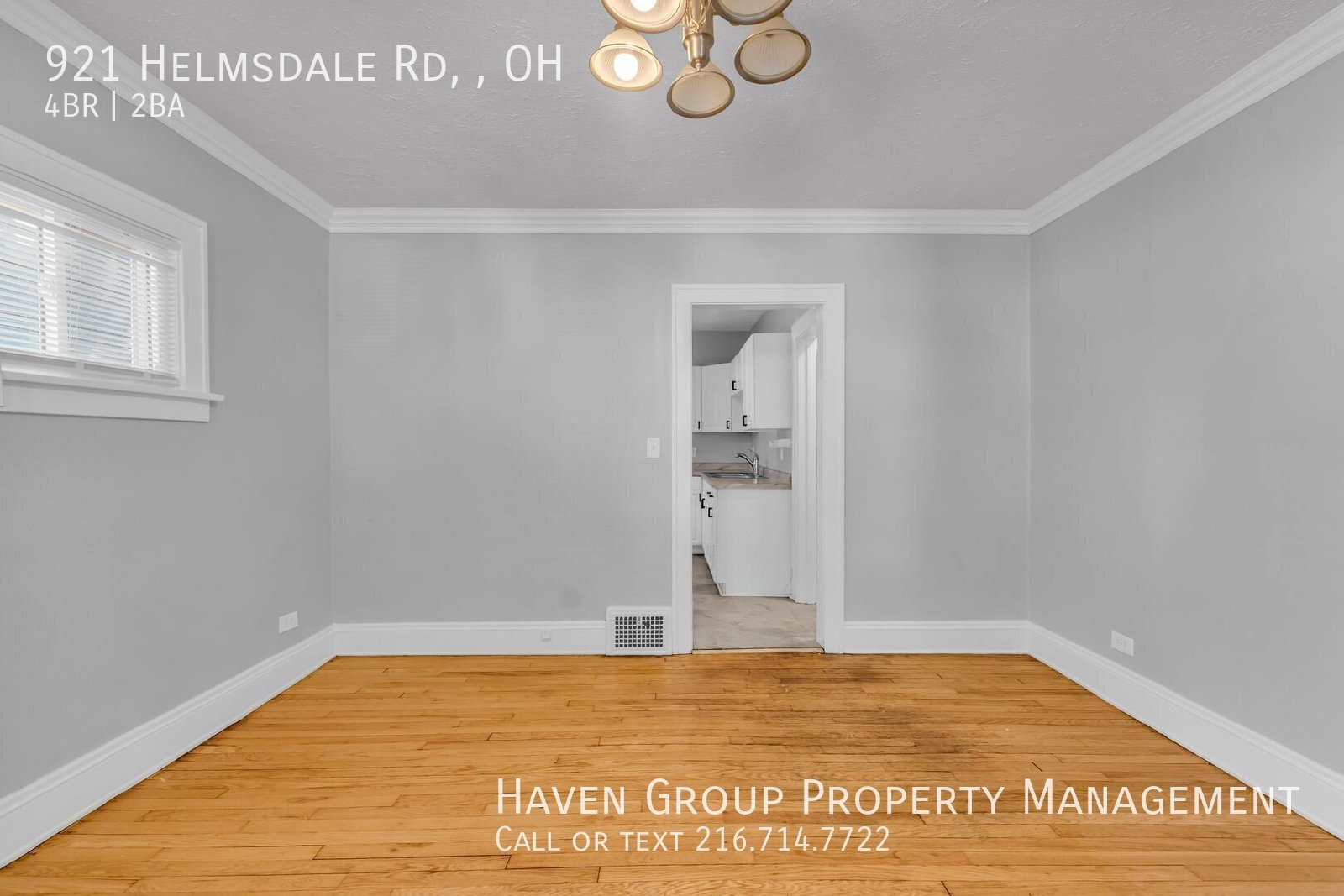 921 Helmsdale Rd, Cleveland Heights, OH 44112- Spacious 4-bed 2-bath single-family home!  property image