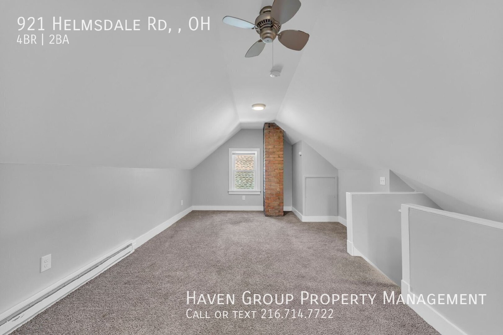 921 Helmsdale Rd, Cleveland Heights, OH 44112- Spacious 4-bed 2-bath single-family home!  property image
