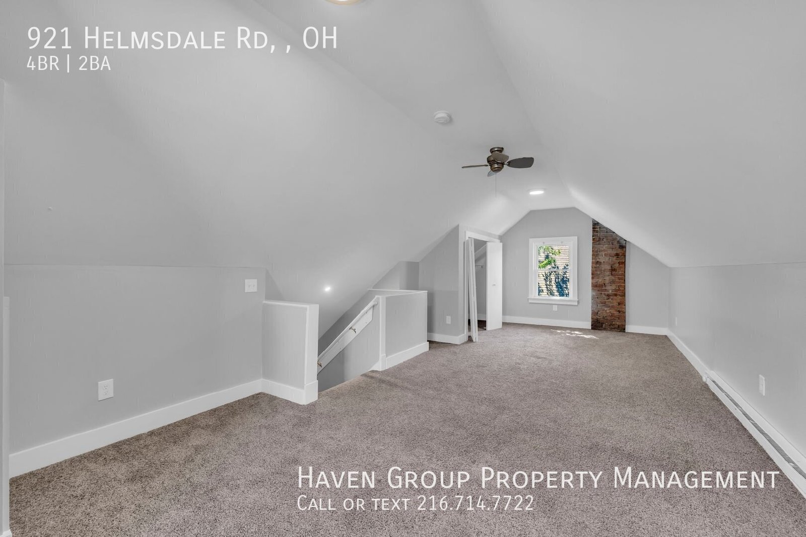 921 Helmsdale Rd, Cleveland Heights, OH 44112- Spacious 4-bed 2-bath single-family home!  property image