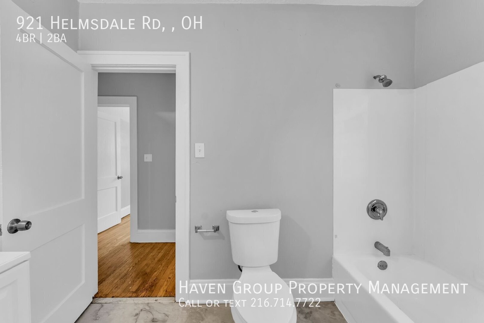 921 Helmsdale Rd, Cleveland Heights, OH 44112- Spacious 4-bed 2-bath single-family home!  property image