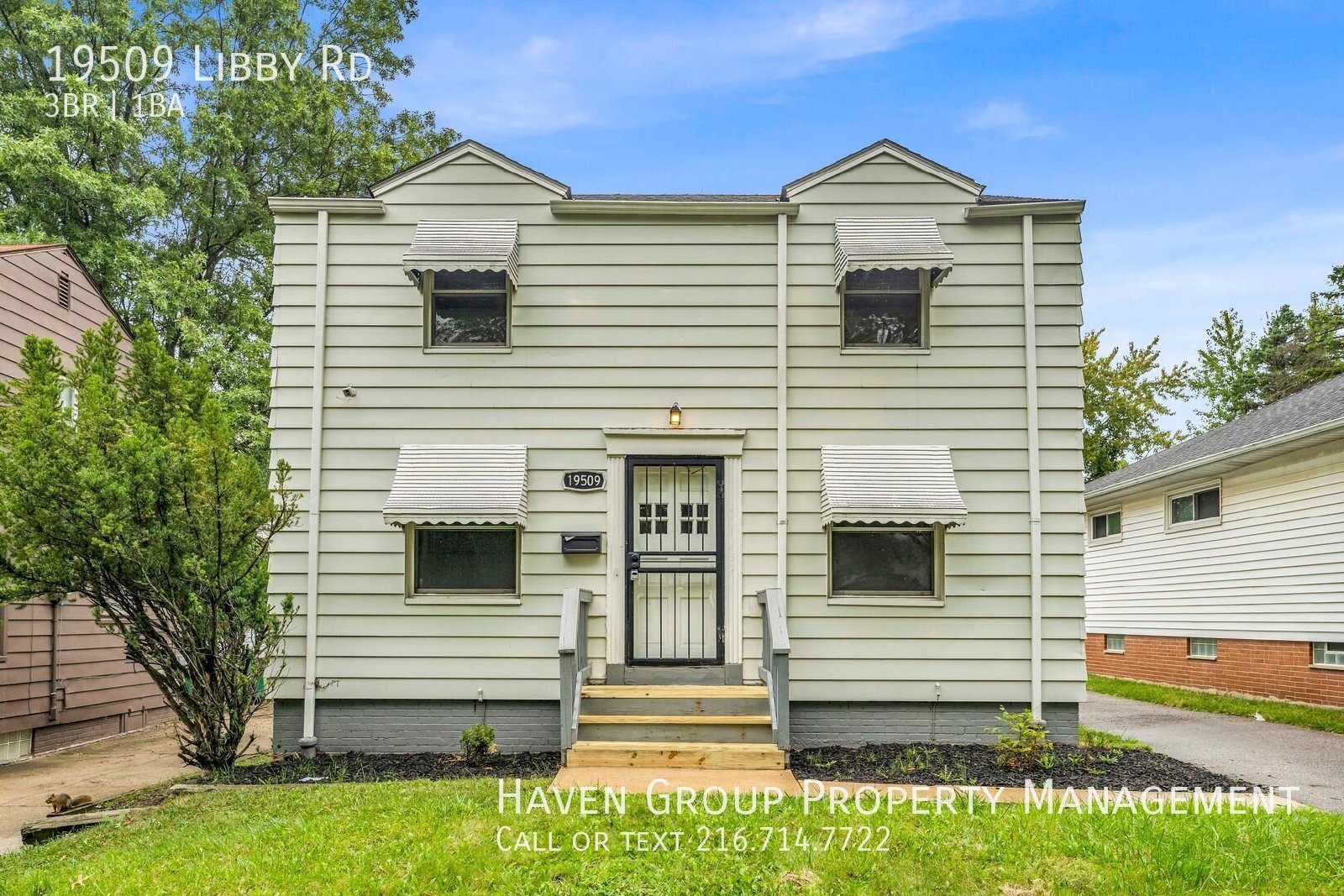 19509 Libby Rd, Maple Heights, OH 44137- Spacious 3-bed 1-bath single-family home!  property image