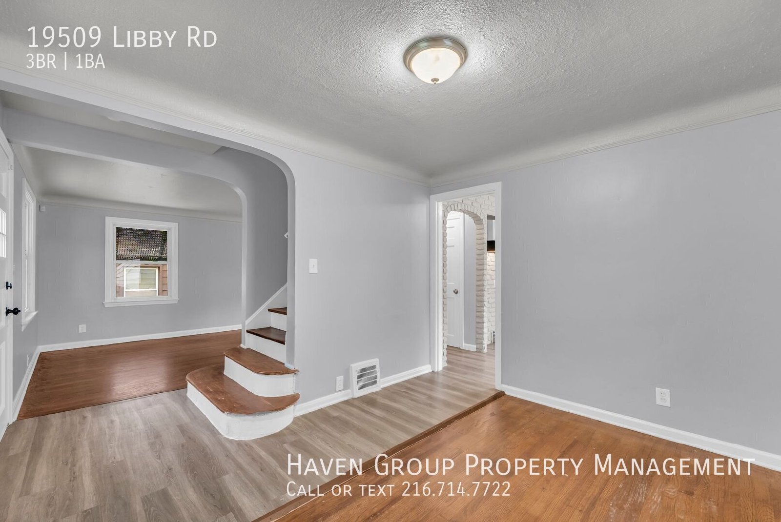 19509 Libby Rd, Maple Heights, OH 44137- Spacious 3-bed 1-bath single-family home!  property image