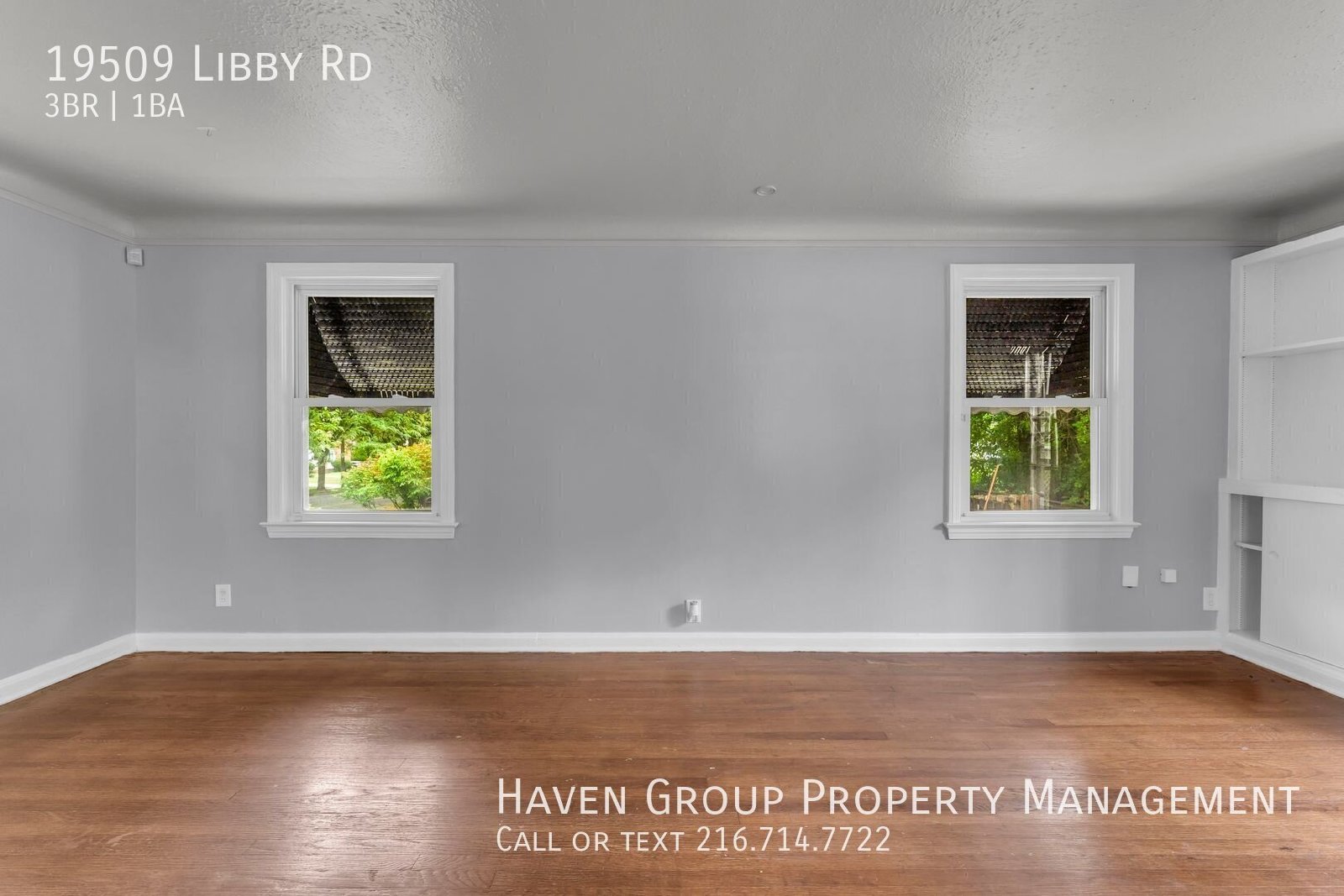 19509 Libby Rd, Maple Heights, OH 44137- Spacious 3-bed 1-bath single-family home!  property image