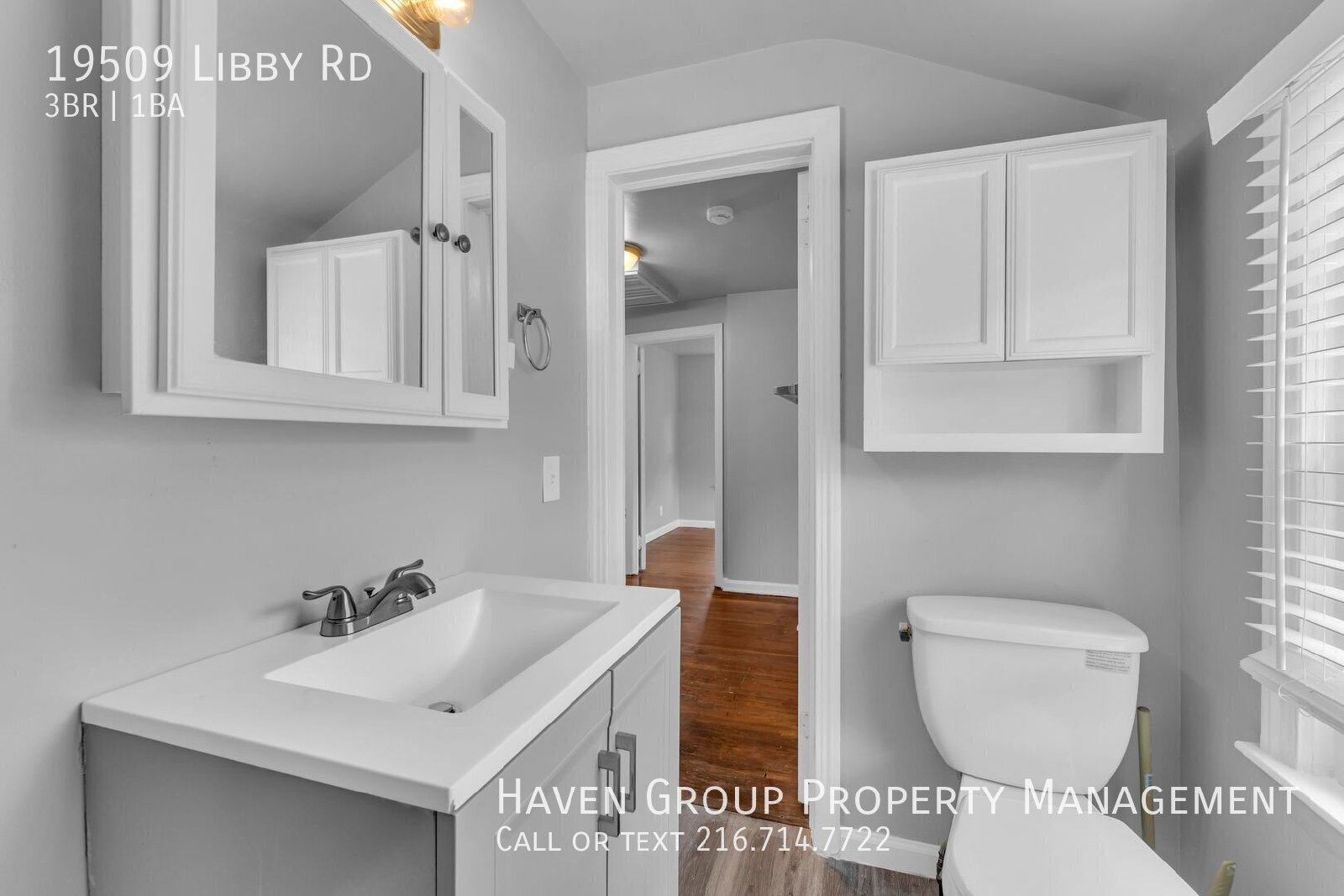 19509 Libby Rd, Maple Heights, OH 44137- Spacious 3-bed 1-bath single-family home!  property image