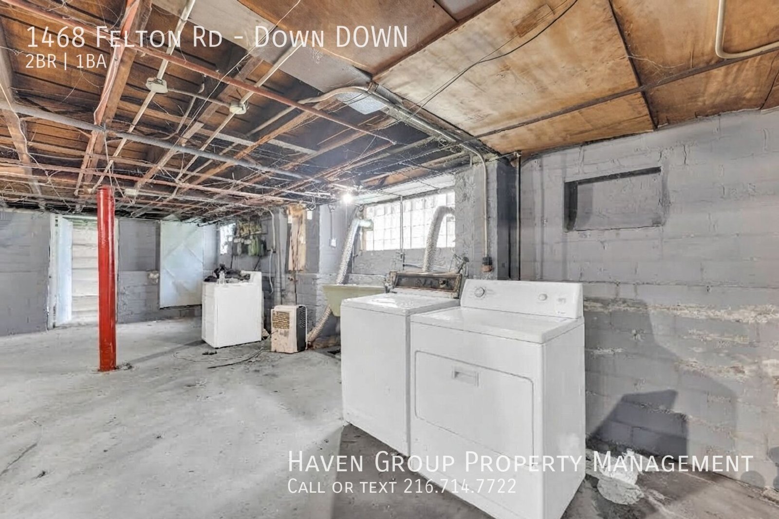 1468 Felton Rd | DN, South Euclid, OH 44121 - Spacious 2-bed 1-bath multi-family home! property image