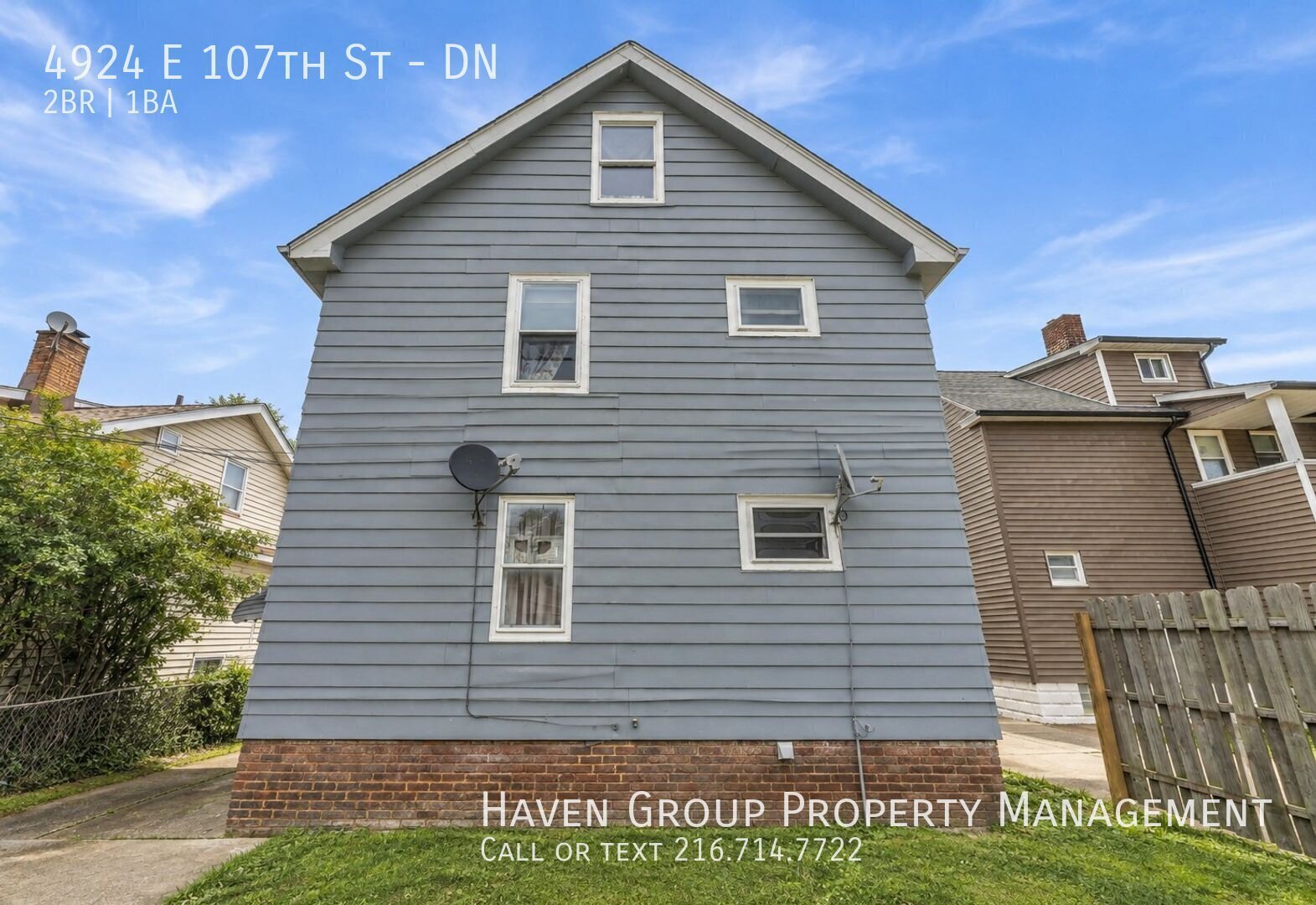 4924 E 107th St | DN, Garfield Heights, OH 44125 - Spacious 2-bed 1-bath multi-family home! property image