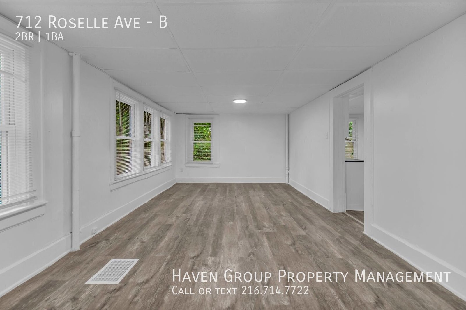712 Roselle Ave | Unit B, Akron, OH 44307 - Spacious 2-bed 1-bath multi-family home! property image