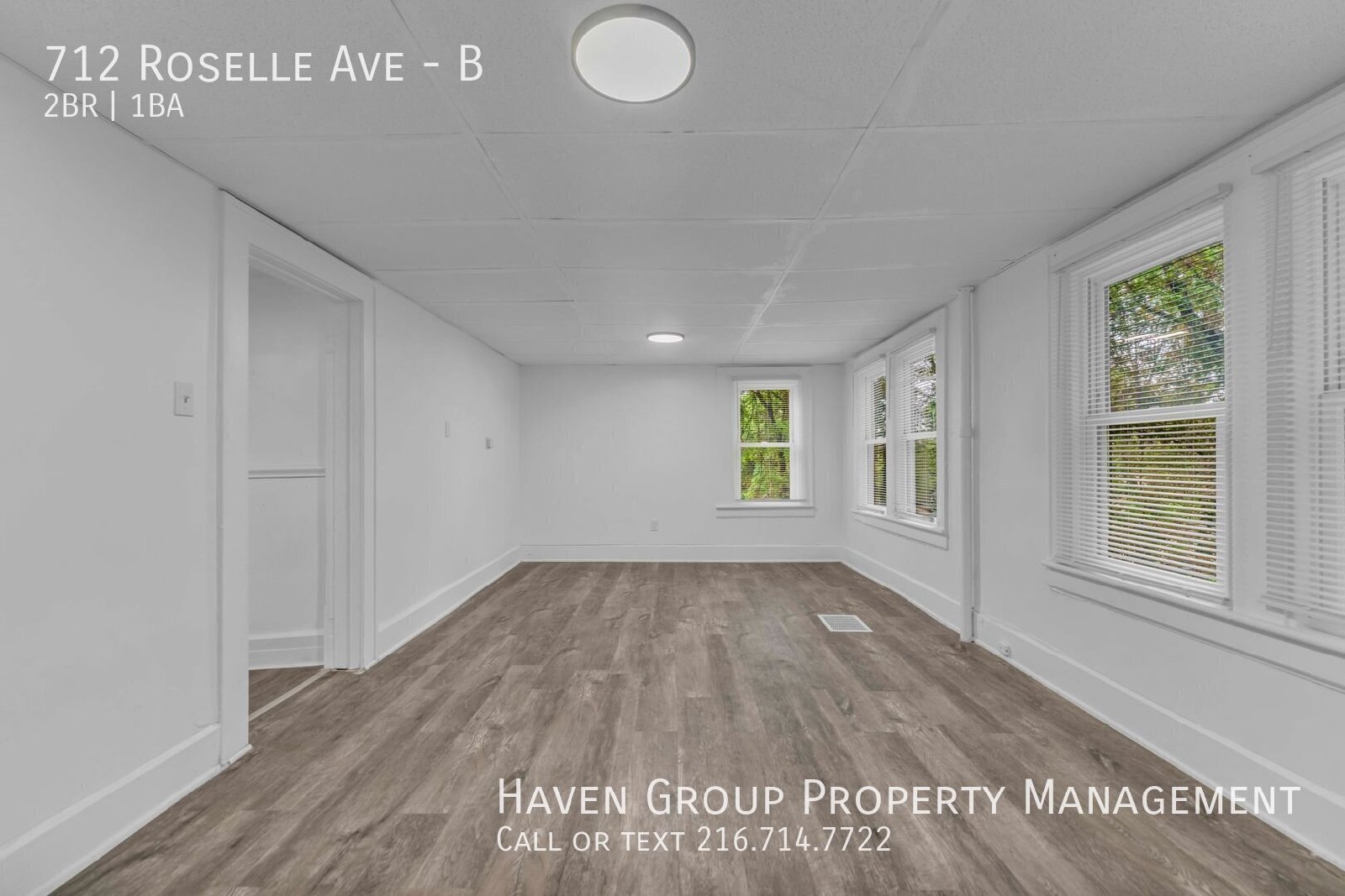712 Roselle Ave | Unit B, Akron, OH 44307 - Spacious 2-bed 1-bath multi-family home! property image