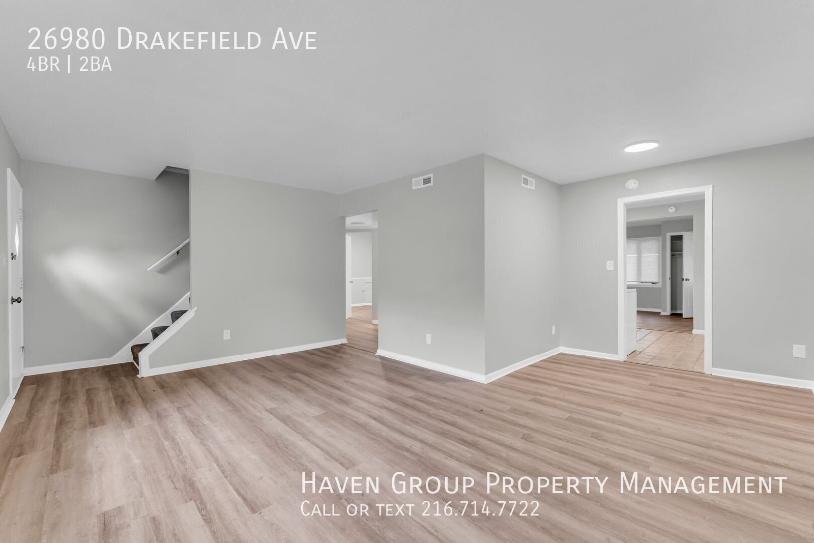 26980 Drakefiled Ave, Euclid, OH 44132- Spacious 4-bed 1.5-bath single-family home!  property image