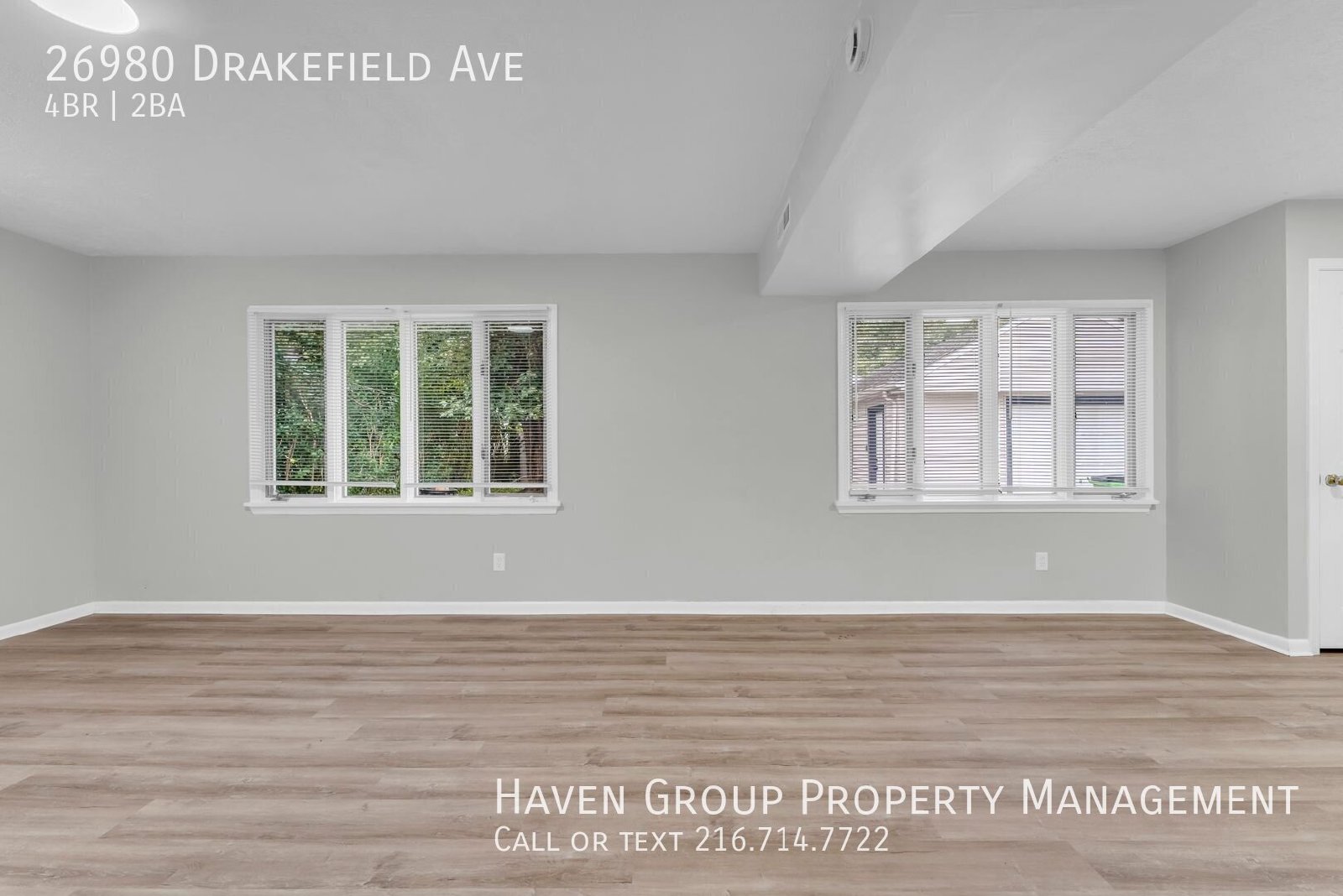 26980 Drakefiled Ave, Euclid, OH 44132- Spacious 4-bed 1.5-bath single-family home!  property image