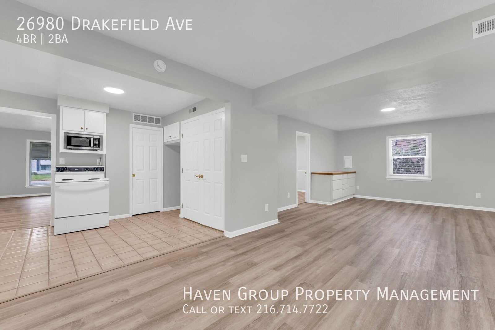 26980 Drakefiled Ave, Euclid, OH 44132- Spacious 4-bed 1.5-bath single-family home!  property image