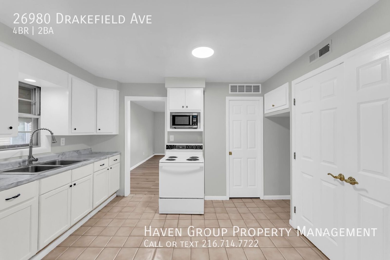 26980 Drakefiled Ave, Euclid, OH 44132- Spacious 4-bed 1.5-bath single-family home!  property image