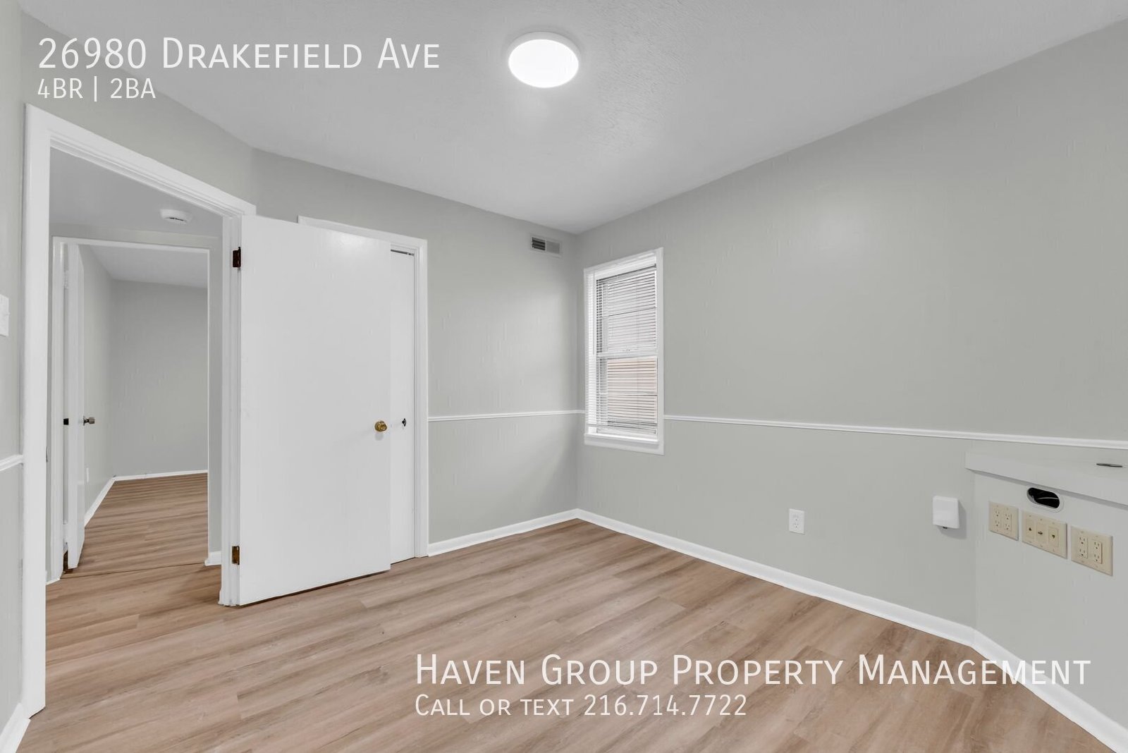26980 Drakefiled Ave, Euclid, OH 44132- Spacious 4-bed 1.5-bath single-family home!  property image