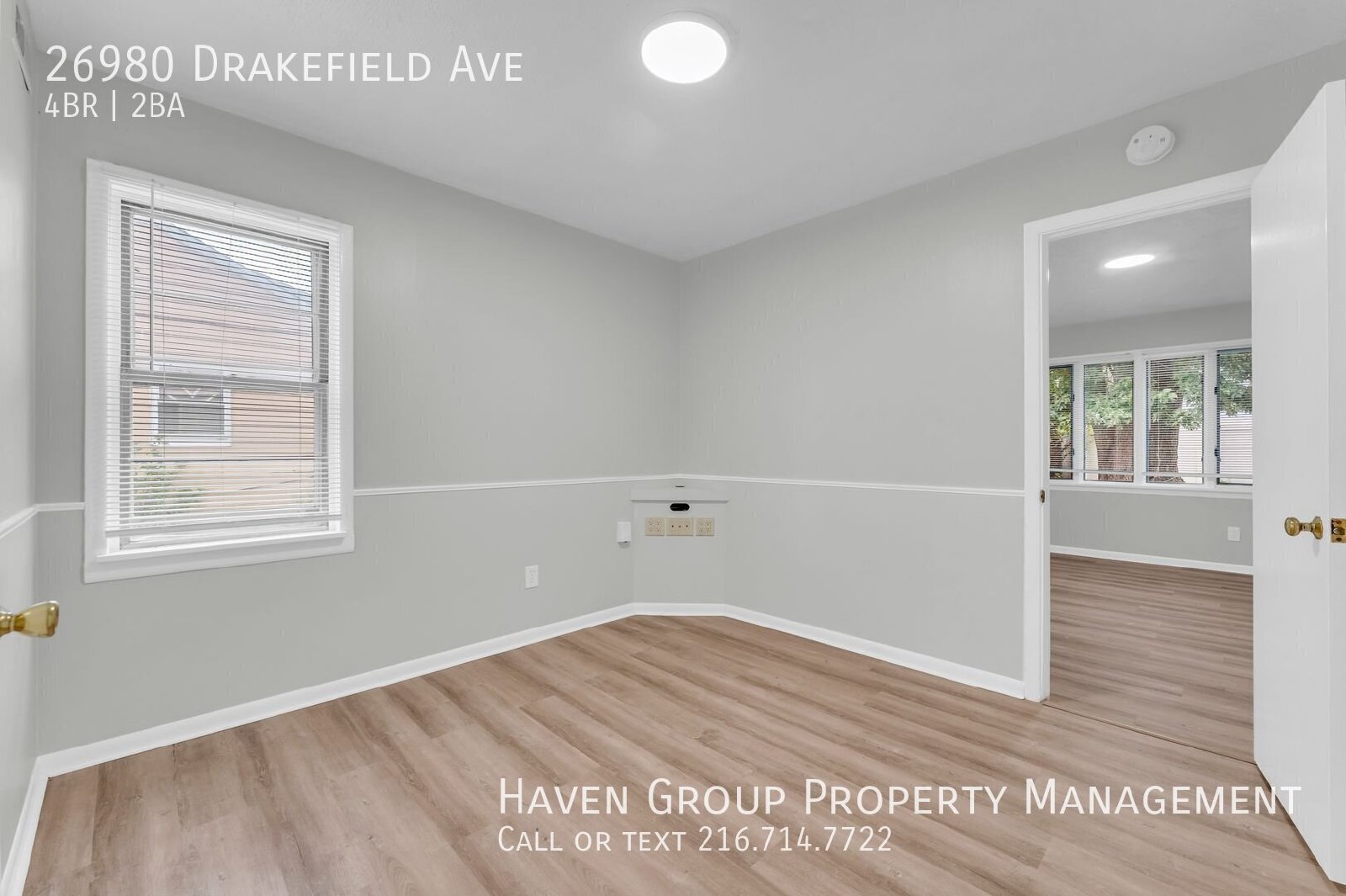 26980 Drakefiled Ave, Euclid, OH 44132- Spacious 4-bed 1.5-bath single-family home!  property image