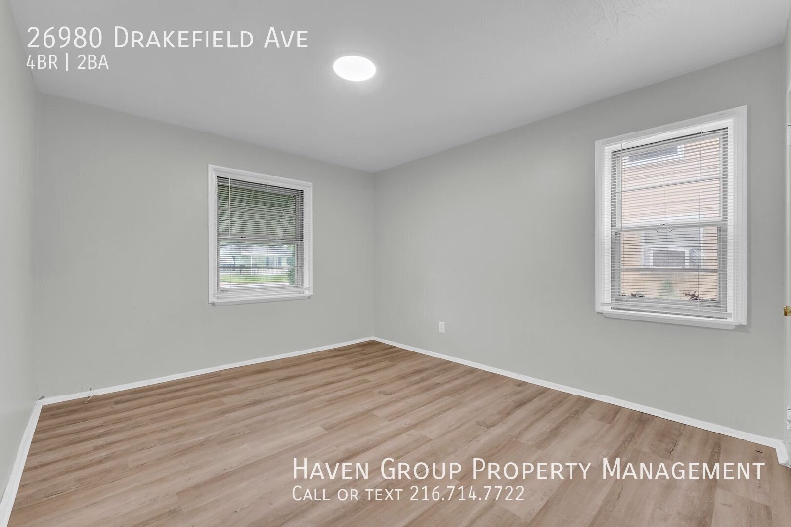 26980 Drakefiled Ave, Euclid, OH 44132- Spacious 4-bed 1.5-bath single-family home!  property image