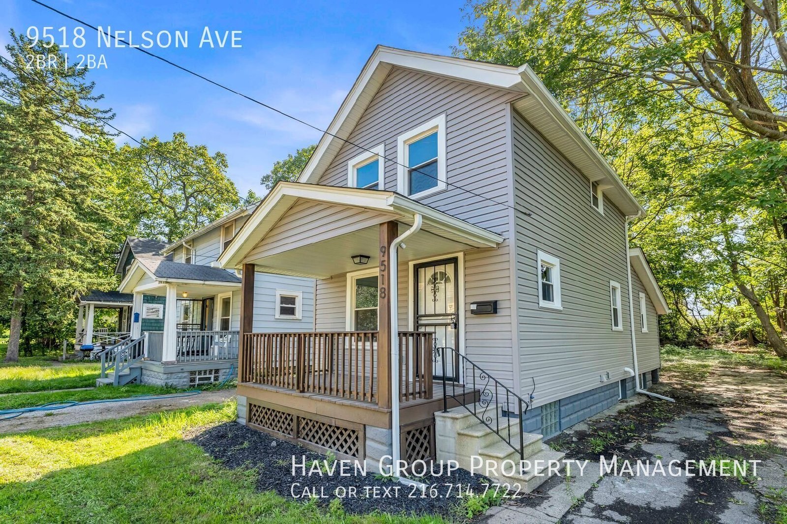 9518 Nelson Ave, Cleveland, OH 44105- Spacious 2-bed 1.5-bath single-family home!  property image