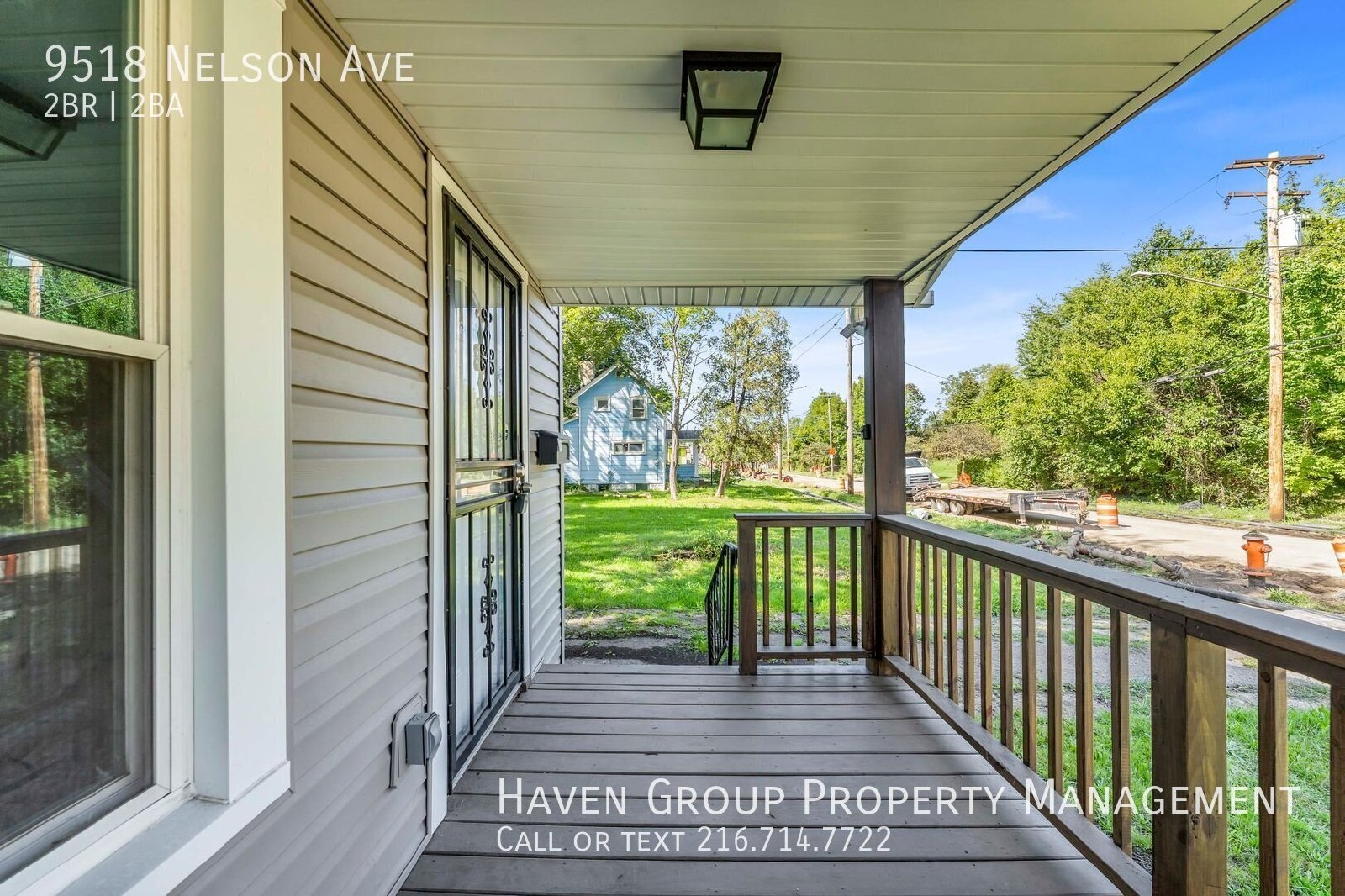 9518 Nelson Ave, Cleveland, OH 44105- Spacious 2-bed 1.5-bath single-family home!  property image
