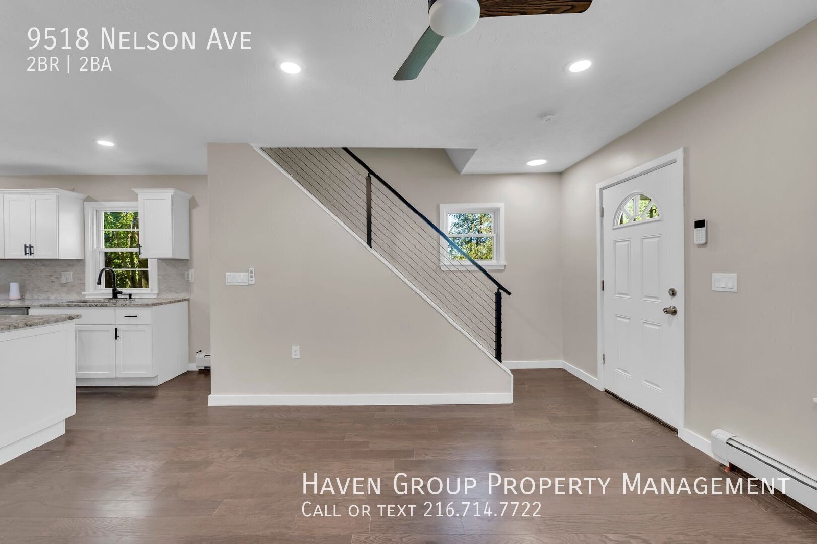 9518 Nelson Ave, Cleveland, OH 44105- Spacious 2-bed 1.5-bath single-family home!  property image