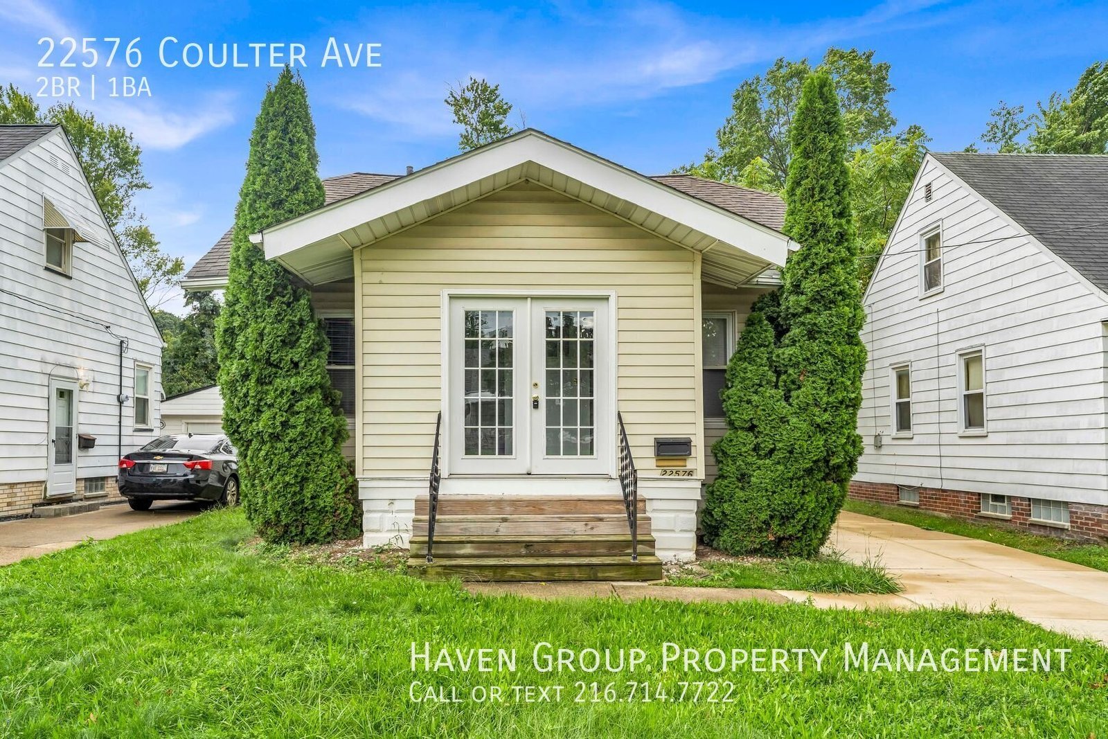 22576 Coulter Ave, Euclid, OH 44117- Spacious 2-bed 1-bath single-family home!  property image
