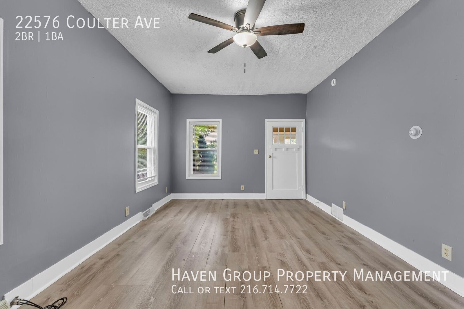 22576 Coulter Ave, Euclid, OH 44117- Spacious 2-bed 1-bath single-family home!  property image