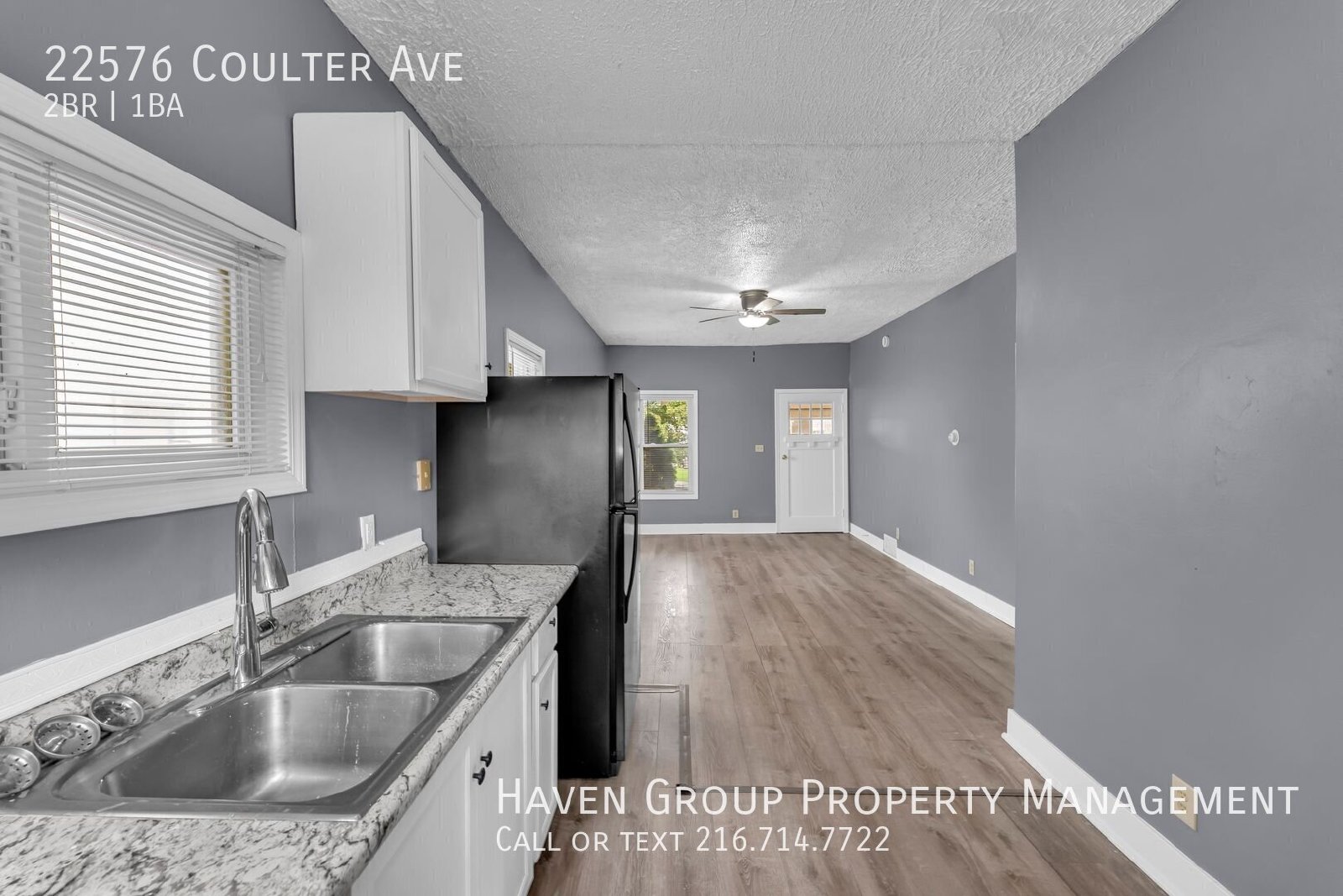 22576 Coulter Ave, Euclid, OH 44117- Spacious 2-bed 1-bath single-family home!  property image