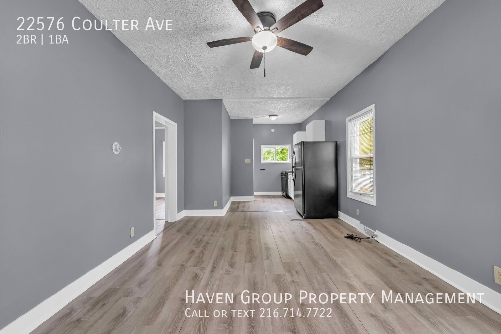 22576 Coulter Ave, Euclid, OH 44117- Spacious 2-bed 1-bath single-family home!  property image