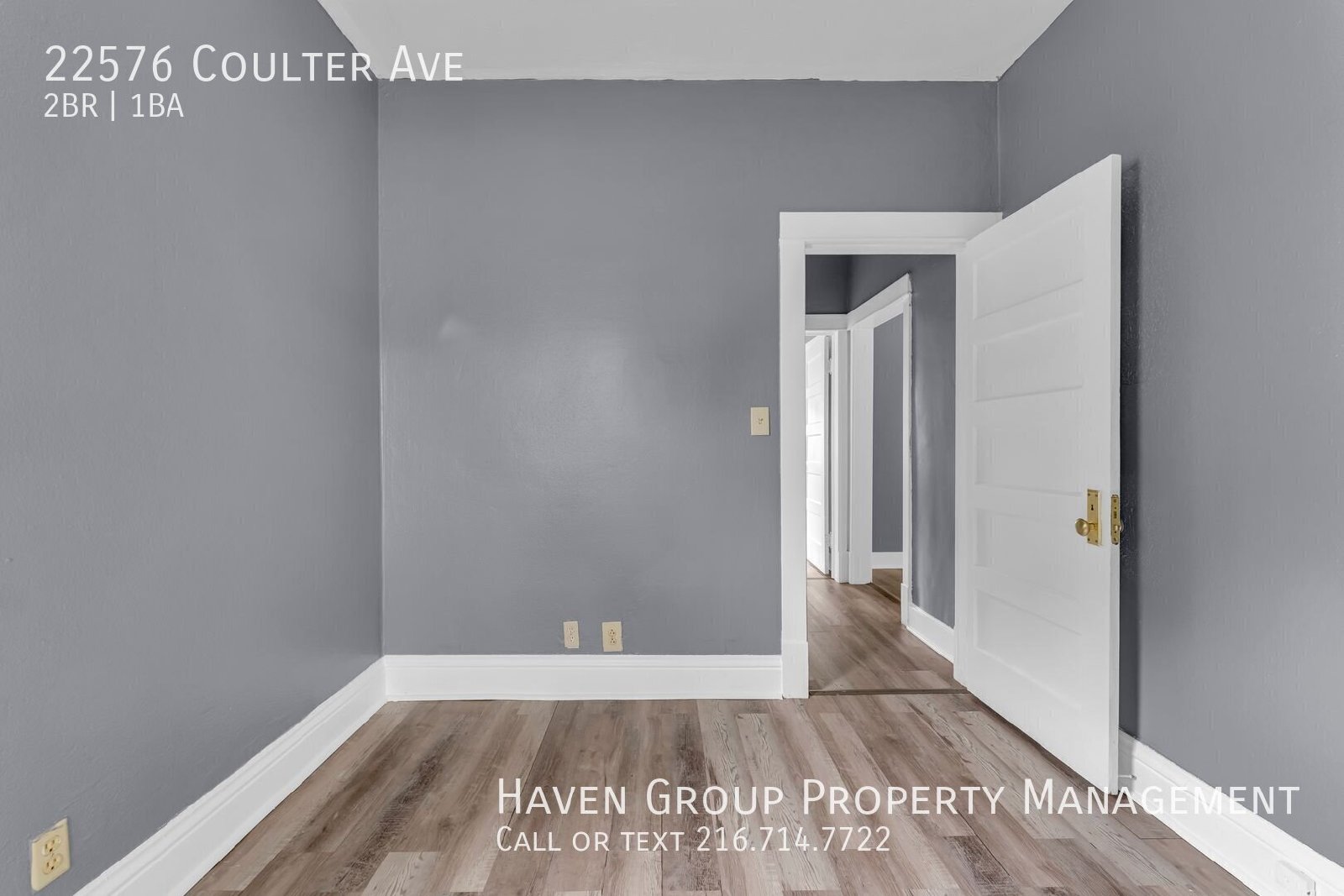 22576 Coulter Ave, Euclid, OH 44117- Spacious 2-bed 1-bath single-family home!  property image