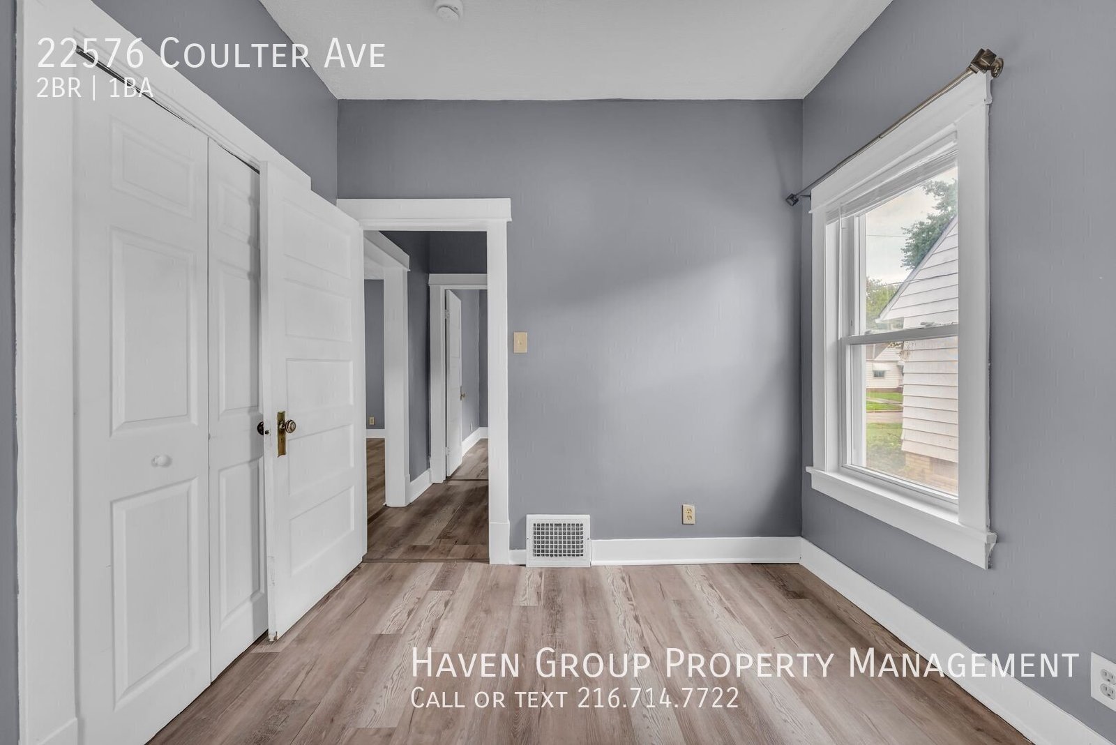 22576 Coulter Ave, Euclid, OH 44117- Spacious 2-bed 1-bath single-family home!  property image