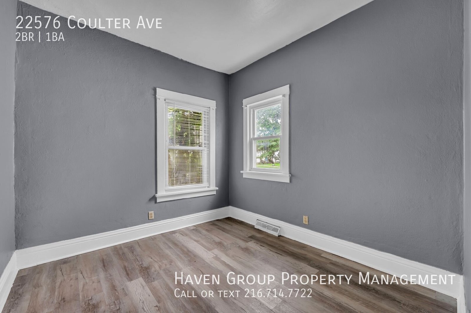 22576 Coulter Ave, Euclid, OH 44117- Spacious 2-bed 1-bath single-family home!  property image