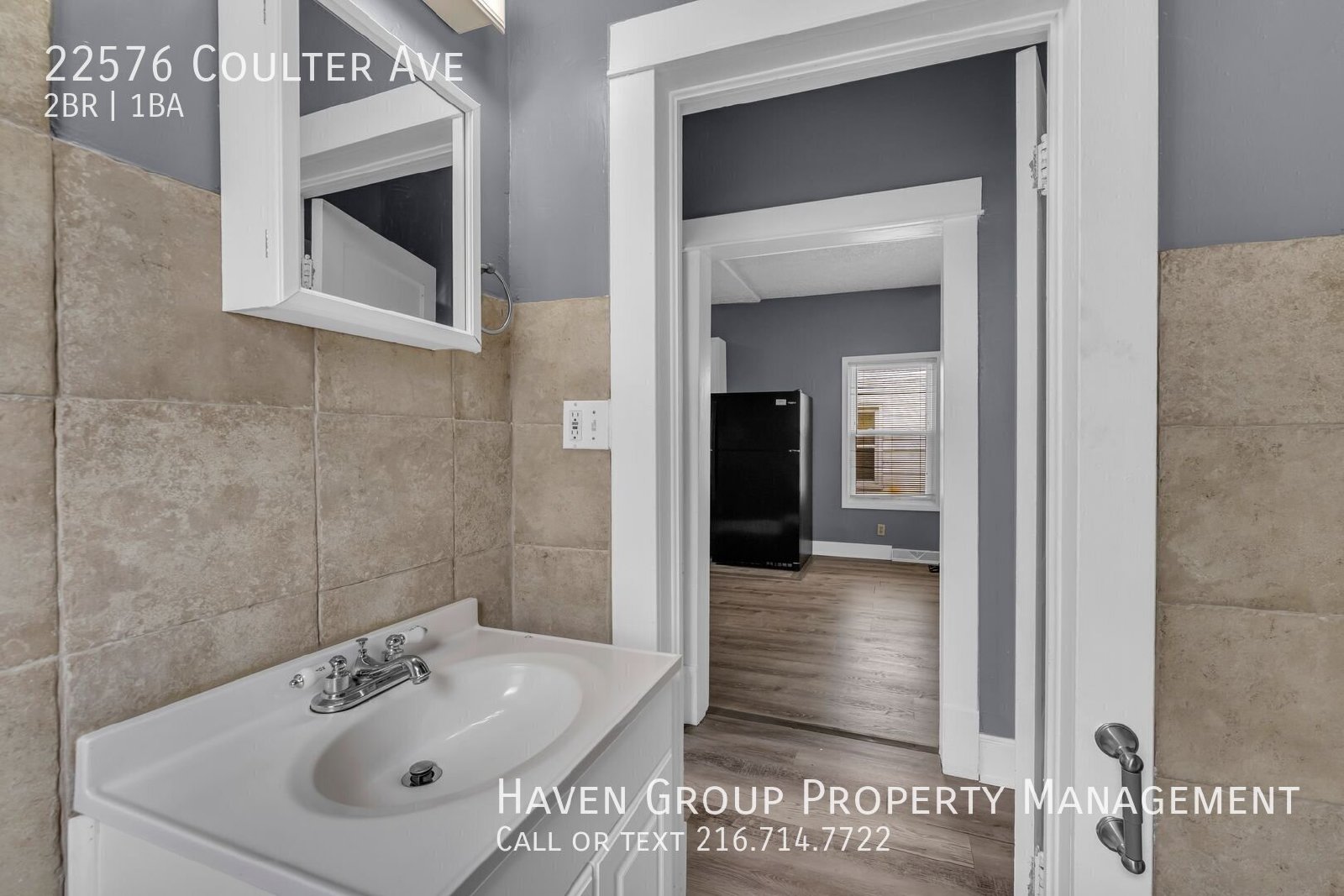 22576 Coulter Ave, Euclid, OH 44117- Spacious 2-bed 1-bath single-family home!  property image