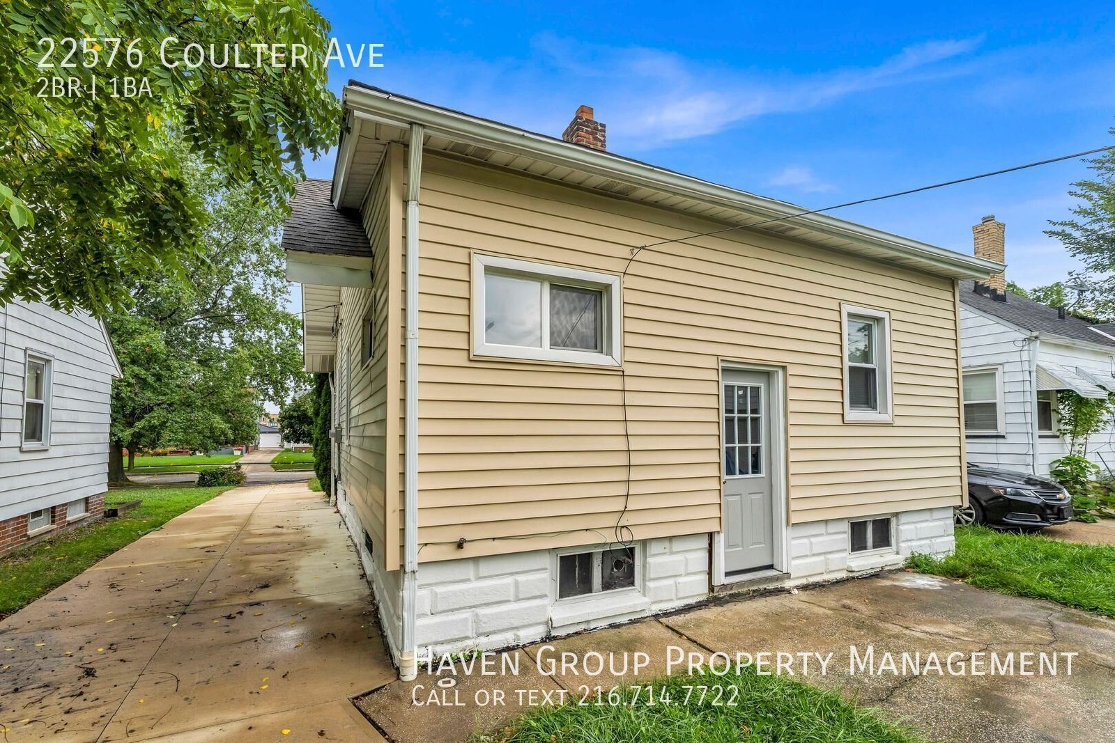 22576 Coulter Ave, Euclid, OH 44117- Spacious 2-bed 1-bath single-family home!  property image