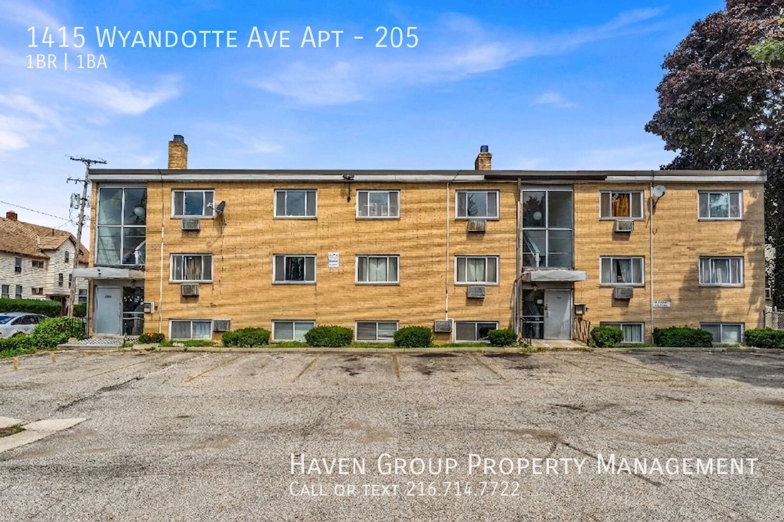 1415 Wyandotte Ave | Apt 205, Lakewood, OH 44107 - Spacious 1-bed 1-bath multi-family home!HEAT/GAS INCLUDED(resident pays electric only) property image