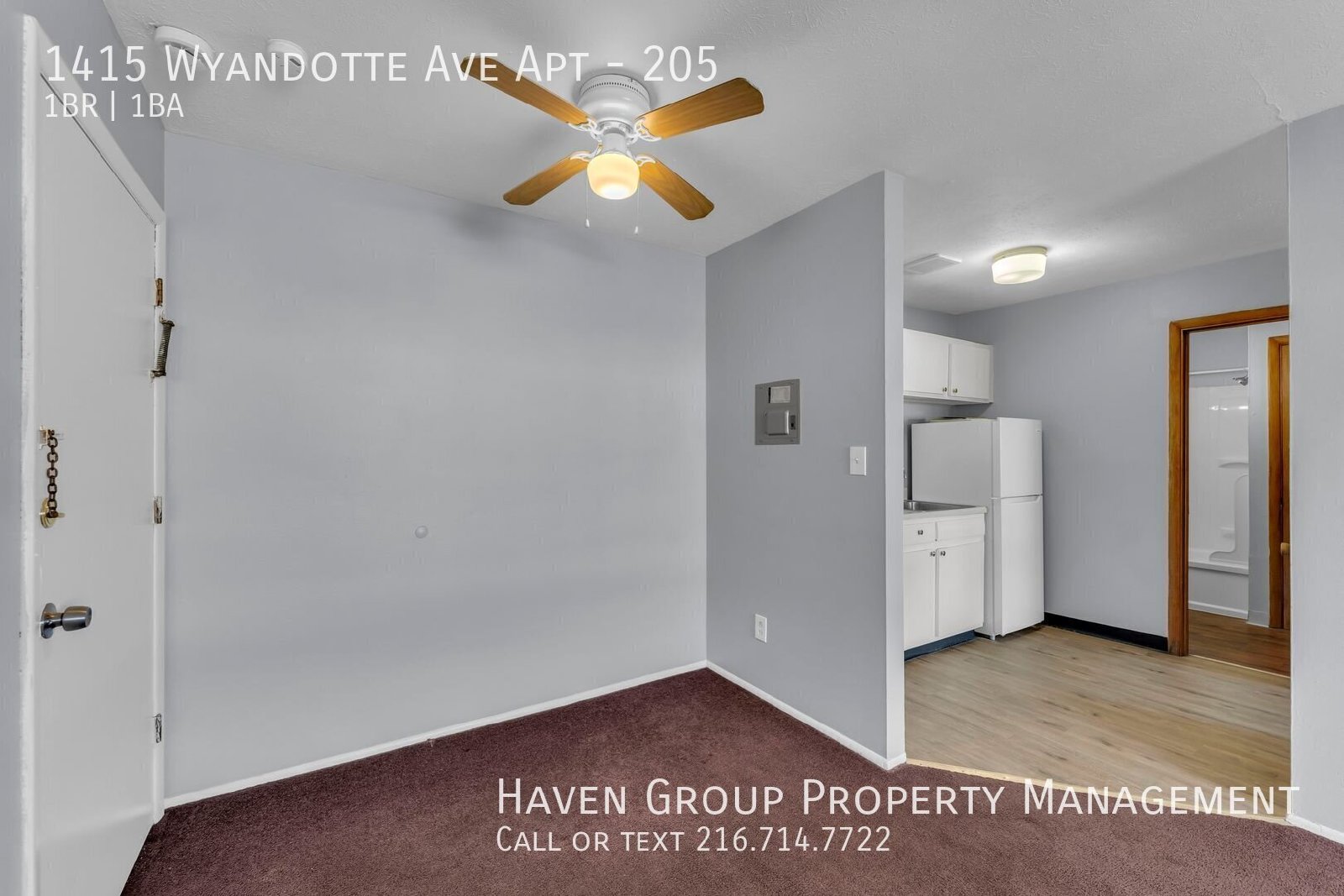 1415 Wyandotte Ave | Apt 205, Lakewood, OH 44107 - Spacious 1-bed 1-bath multi-family home!HEAT/GAS INCLUDED(resident pays electric only) property image